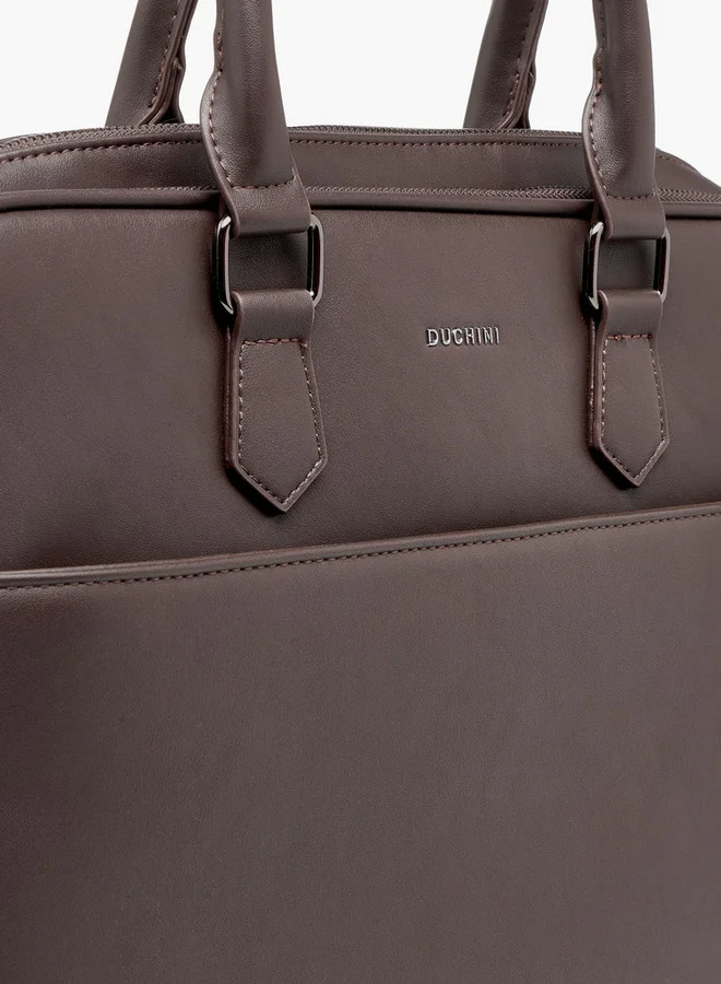 DUCHINI BROWN Men Detachable Strap Portfolio Bag for Men | Best Price UAE